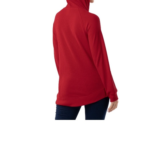 Holiday Time women’s Christmas graphic thermal hoodie; size: Small(4-6) - Picture 3 of 6